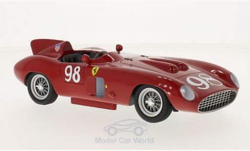 Modelauto Ferrari 857 course S rood No.98 Andy Warhol 1955 zonder Vitrine 1/18 CMF