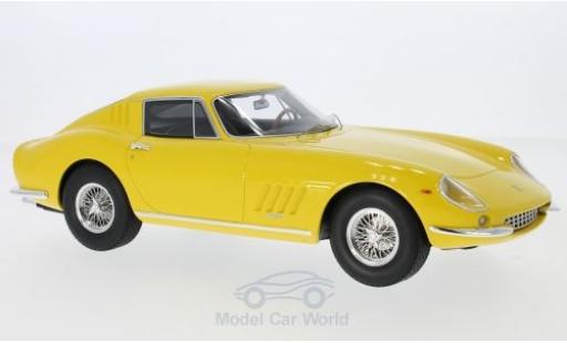 Modelauto Ferrari 275 GTB geel 1/18 CMR