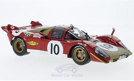 Modelauto Ferrari 512 S No.10 24h Le Mans 1970 H.Kelleners/G.Loos 1/18 CMR