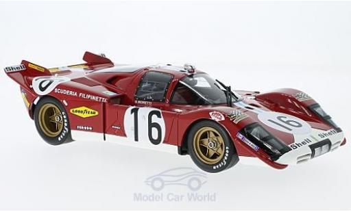 Modelauto Ferrari 512 S No.16 24h Le Mans 1970 G.Moretti/C.Manfredini 1/18 CMR