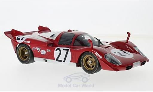 Modelauto Ferrari 512 S No.27 24h Daytona 1970 J.Ickx/P.Schetty 1/18 CMR