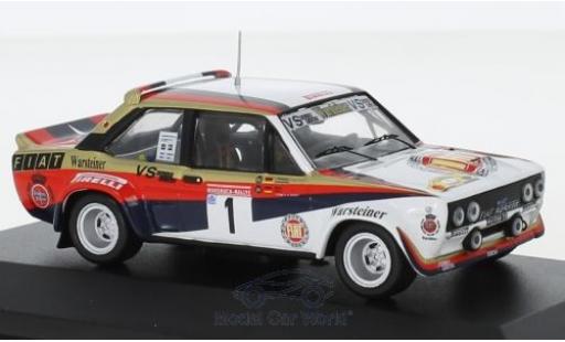Modelauto Fiat 131 Abarth No.1 Warsteiner Rally DM Hunsr&Atilde;&frac14;ck Rally 1980 W.R&Atilde;&para;hrl/C.Geistd&Atilde;&para;rfer 1/43 CMR
