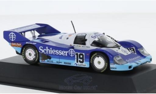 Modelauto Porsche 956 1985 B No.19 Brun Schiesser 1000 Km Hockenheim S.Bellof/T.Boutsen 1/43 CMR