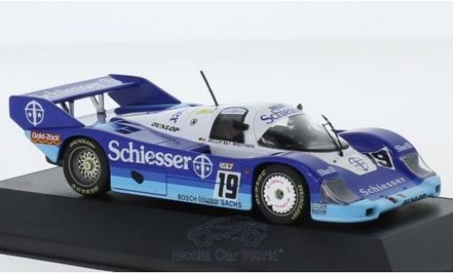Modelauto Porsche 956 1985 B No.19 Brun Schiesser 1000 Km Spa S.Bellof/T.Boutsen 1/43 CMR
