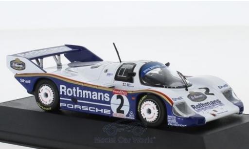 Modelauto Porsche 956 1983 K No.2 Rothmans 1000 Km Brands Hatch S.Bellof/D.Bell 1/43 CMR