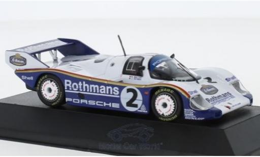Modelauto Porsche 956 1984 K No.2 Rothmans 1000 Km Fuji S.Bellof/J.Watson 1/43 CMR