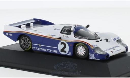 Modelauto Porsche 956 1983 L No.2 Rothmans 24h Le Mans met Decals S.Bellof/J.Mass 1/43 CMR