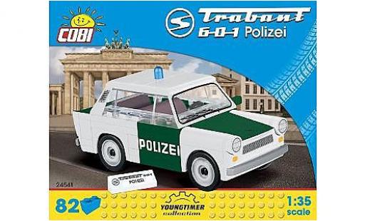 Modelauto Trabant 601 Police Politie Bausteine Anzahl le Bl&Atilde;&para;cke: 82 1/35 Cobi