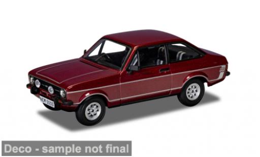 Modelauto Ford Escort Berlina MK II 1300 rood 1/43 Corgi