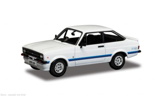 Modelauto Ford Escort RS 1800 MK II wit/blauw 1/43 Corgi