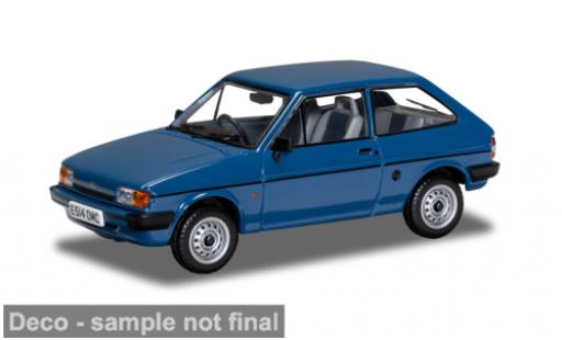 Modelauto Ford Fiesta Popular Plus Mk II 1.1 blauw 1/43 Corgi