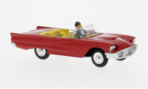 Modelauto Ford Thunderbird Bullet Bird rood/geel 1962 1/48 Corgi