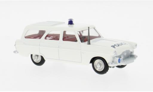 Modelauto Ford Zephyr Police Motorway Patrol wit 1960 1/48 Corgi