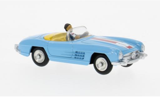 Modelauto Mercedes 300 Base SL blauw/geel 1958 1/43 Corgi