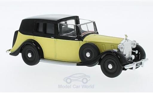 Modelauto Rolls Royce Phantom James Bond Goldfinger III Sedance de Ville geel/zwart RHD 1/36 Corgi
