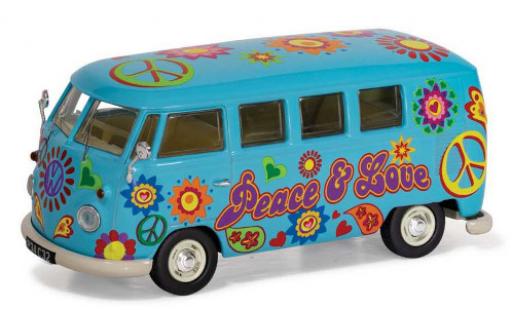 Modelauto Volkswagen T1 Base Camper Peace Love & Freedom 1/43 Corgi