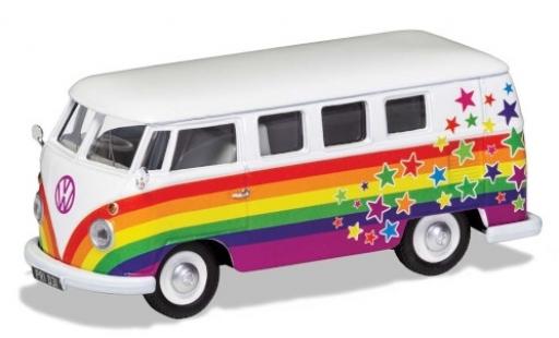 Modelauto Volkswagen T1 Base Camper Peace Love & Wishes 1/43 Corgi