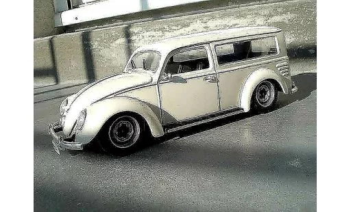 Volkswagen Kafer Base 1/18 Burago cox 1956 bestelbusje meeussen modelauto