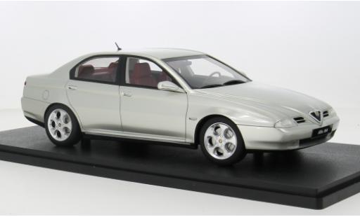 Modelauto Alfa Romeo 166 3.0 v6 sportronic Super grijs 1998 1/18 Cult Scale Models