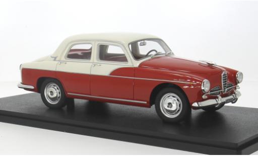 Modelauto Alfa Romeo 1900 super Berlina rood/beige 1958 1/18 Cult Scale Models