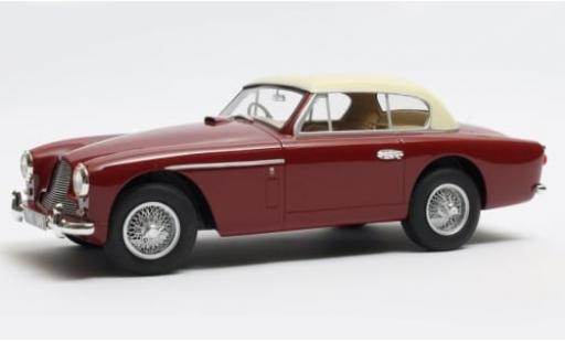 Modelauto Aston Martin DB2/4 saloon -4 MKII FHC Notchback rood/beige RHD 1955 1/18 Cult Scale Models