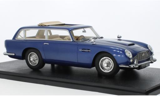 Modelauto Aston Martin DB5 shooting brake harold radford metallic blauw RHD 1964 1/18 Cult Scale Models
