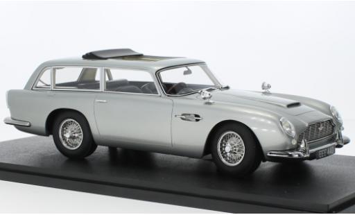 Modelauto Aston Martin DB5 shooting brake harold radford metallic grijs RHD 1964 1/18 Cult Scale Models