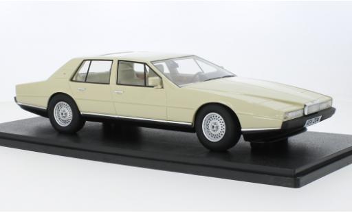 Modelauto Aston Martin Lagonda saloon beige 1985 1/18 Cult Scale Models