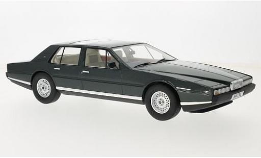 Modelauto Aston Martin Lagonda saloon metallic groen RHD 1985 1/18 Cult Scale Models