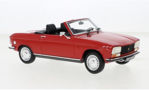 Modelauto Peugeot 304 Cabriolet rood 1973 1/18 Cult Scale Models