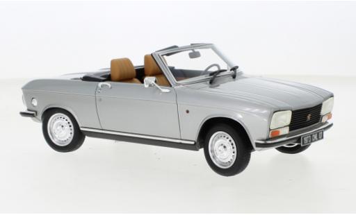 Modelauto Peugeot 304 Cabriolet grijs 1973 1/18 Cult Scale Models