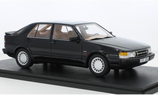 Modelauto Saab 9000 Base Turbo zwart 1985 1/18 Cult Scale Models