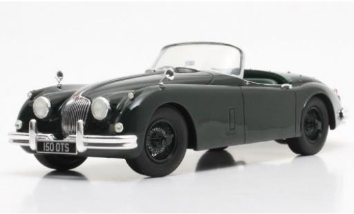 Modelauto Jaguar XK 150 OTS groen RHD 1958 1/18 Cult Scale Models