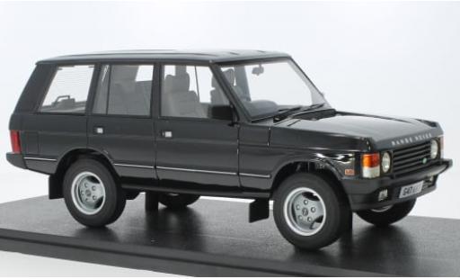 Modelauto Land Rover Range Rover Classic Vogue zwart RHD 1986 1/18 Cult Scale Models