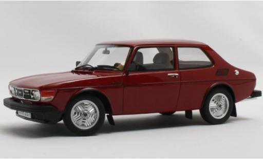 Modelauto Saab 99 Turbo rood 1978 1/18 Cult Scale Models