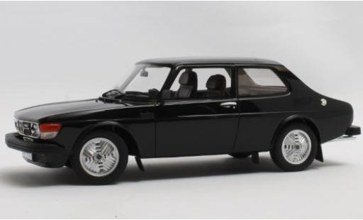 Modelauto Saab 99 Turbo zwart 1978 1/18 Cult Scale Models