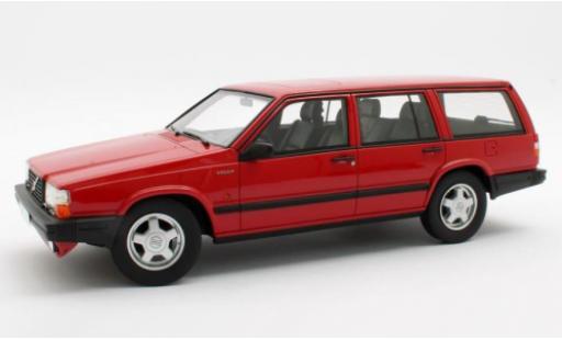 Modelauto Volvo 740 Turbo Estate rood 1988 1/18 Cult Scale Models