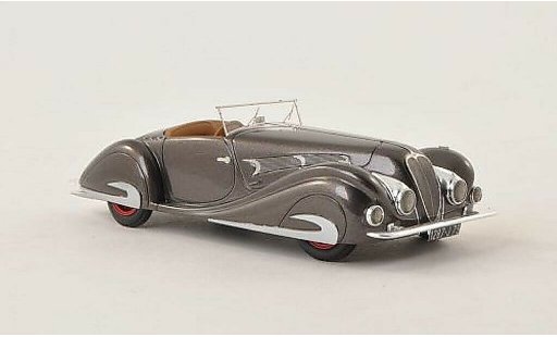 Delahaye 135 Roadster 1/43 Nickel MS Competition Figoni & Falaschi grijs 1937 modelauto