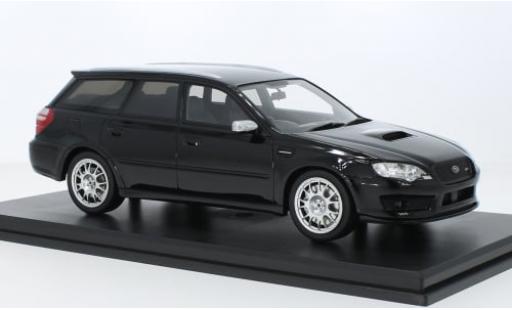 Modelauto Subaru Legacy Touring Wagon STI zwart 2007 1/18 DNA Collectibles