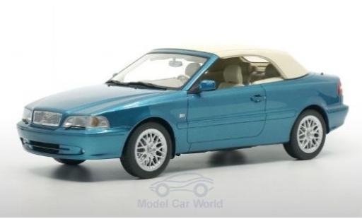 Modelauto Volvo C70 Cabriolet metallic turquoise 1999 1/18 DNA Collectibles