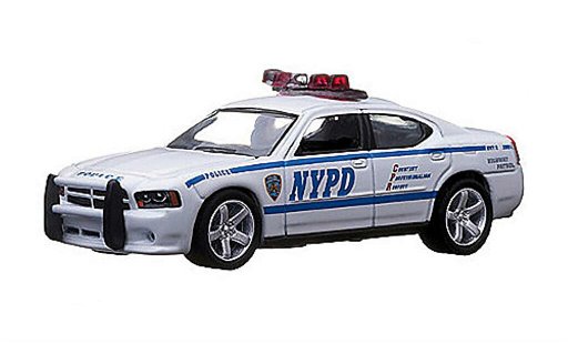Dodge Charger police 1/64 Greenlight NYPD - New York Politie Department Politie (USA) 2009 modelauto