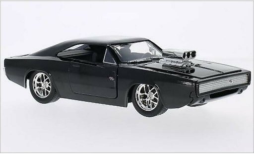 Dodge Charger R/T 1/24 Jada Toys zwart 1970 modelauto