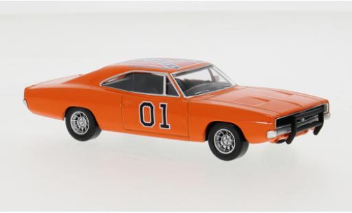 Modelauto Dodge Charger Coupe rood 1/43 Norev