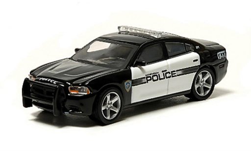 Dodge Charger police 1/64 Greenlight Sandwich Massachusetts Politie Politie (USA) 2012 modelauto
