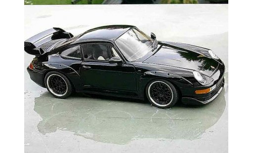 Porsche 911 GT2 1/18 Ut Models zwart evo modelauto