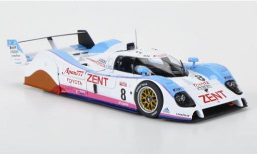 Modelauto Toyota TS010 Base No.8 Zent 1992 A.Wallace/T.Fabi/J.Lammers 1/43 Ebbro