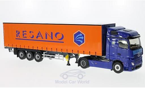 Modelauto Mercedes Actros Streamspace 2 Streampace Resano Gardinenplanen-SZ 1/43 Eligor