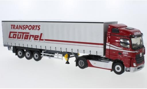 Modelauto Mercedes Actros Streamspace 5 Transports Coutarel bache de camion-tracteur 1/43 Eligor
