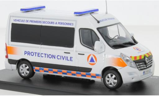 Modelauto Renault Master Kasten bestelwagen Premiers Secours - Protection Civile 2014 1/43 Eligor