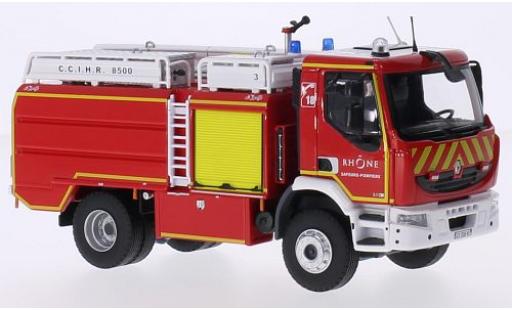 Modelauto Renault Premium Base Lander CCIHR 8500 Gallin brandweer (F) sans Vitrine 1/43 Eligor
